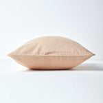 Cotton Plain Cushion Cover | 60cm x 60cm | Beige