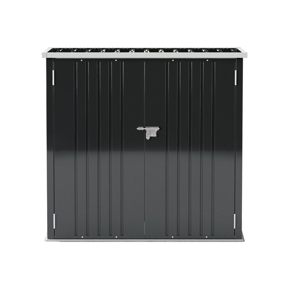 5.5x3ft Garden Metal Tool Shed Outdoor Patio Storage House