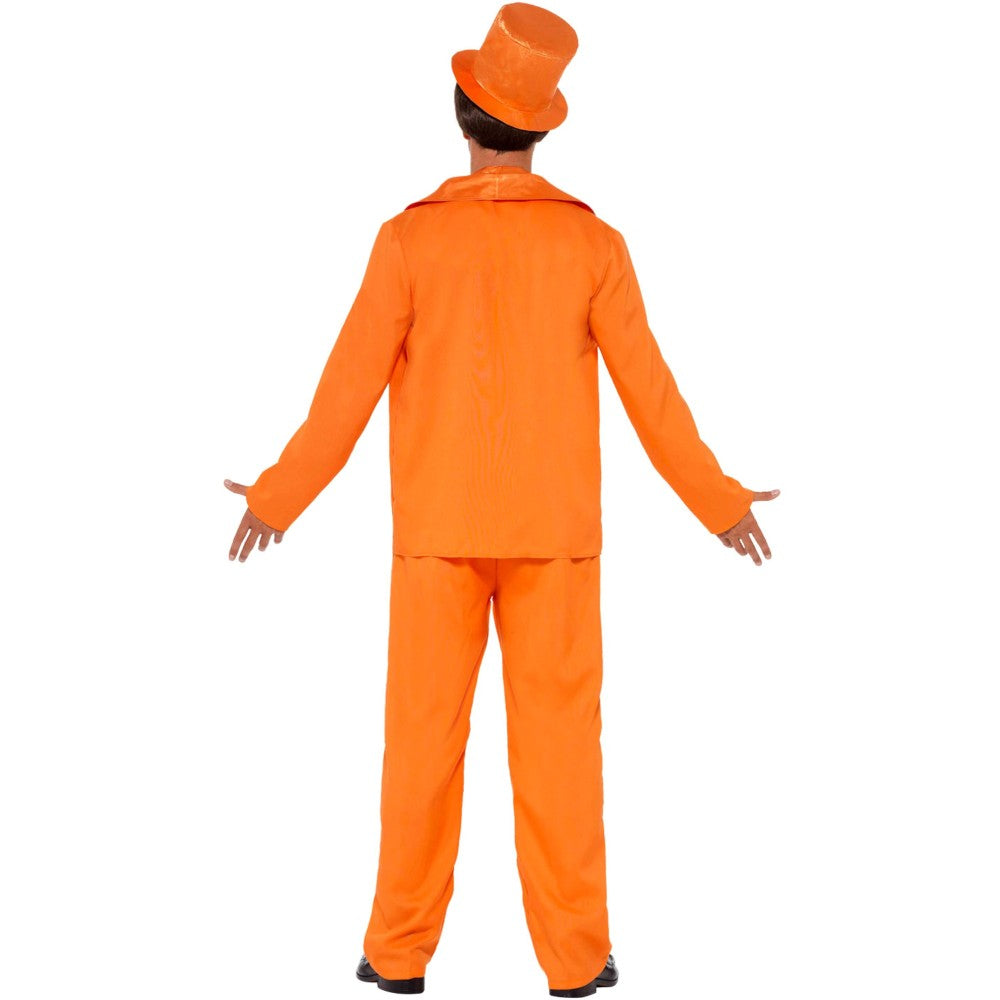 90s Stupid Tuxedo Costume | Medium | Orange