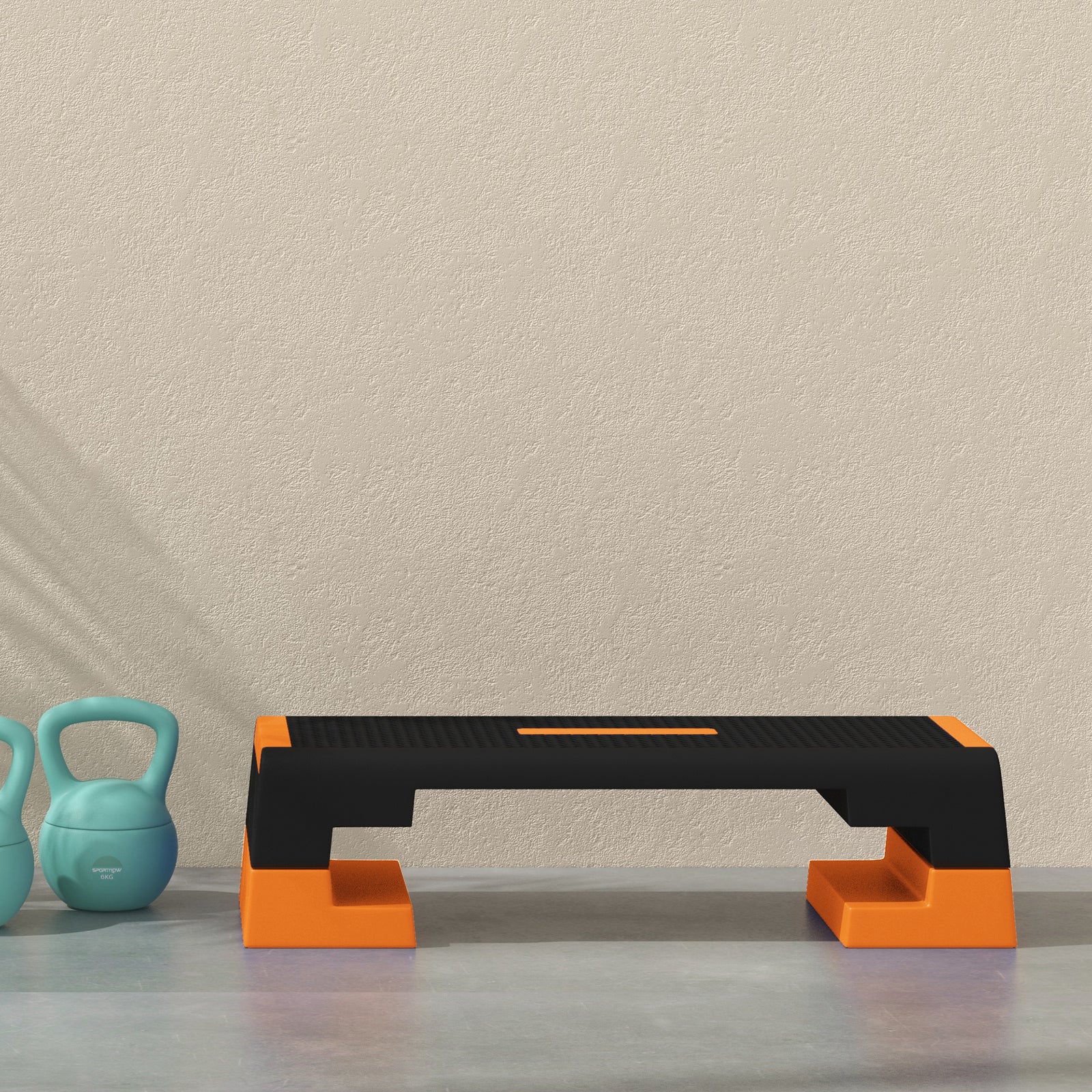 15cm/20cm/25cm Exercise Stepper For Home And Office | Orange