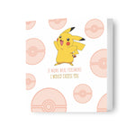 Pikachu Mother's Day Card Official Product