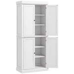 Freestanding 6 Tier Cupboard, Adjustable Organizer