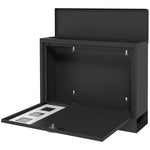 Wall Mounted Mailbox With 2 Keys
