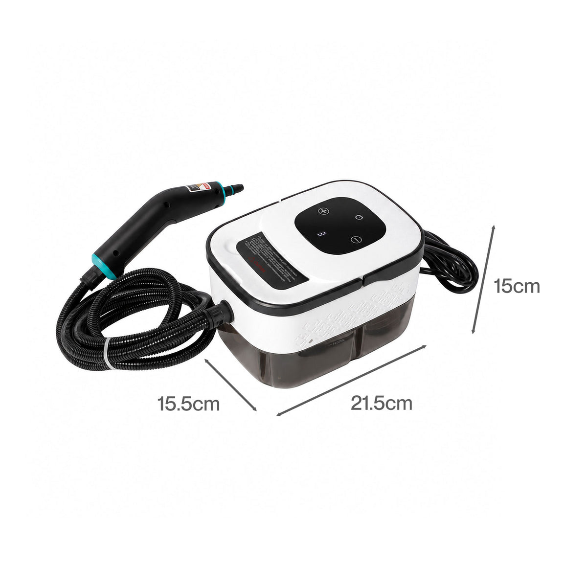 Steam Cleaner Handheld 6 Settings With Tank 105°c Heat For Kitchen White | White
