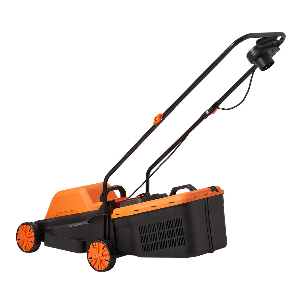 1600w Brushless Electric Lawn Mower 32cm Cutting Width Height Adjustment 30l Grass Box | 3 Height