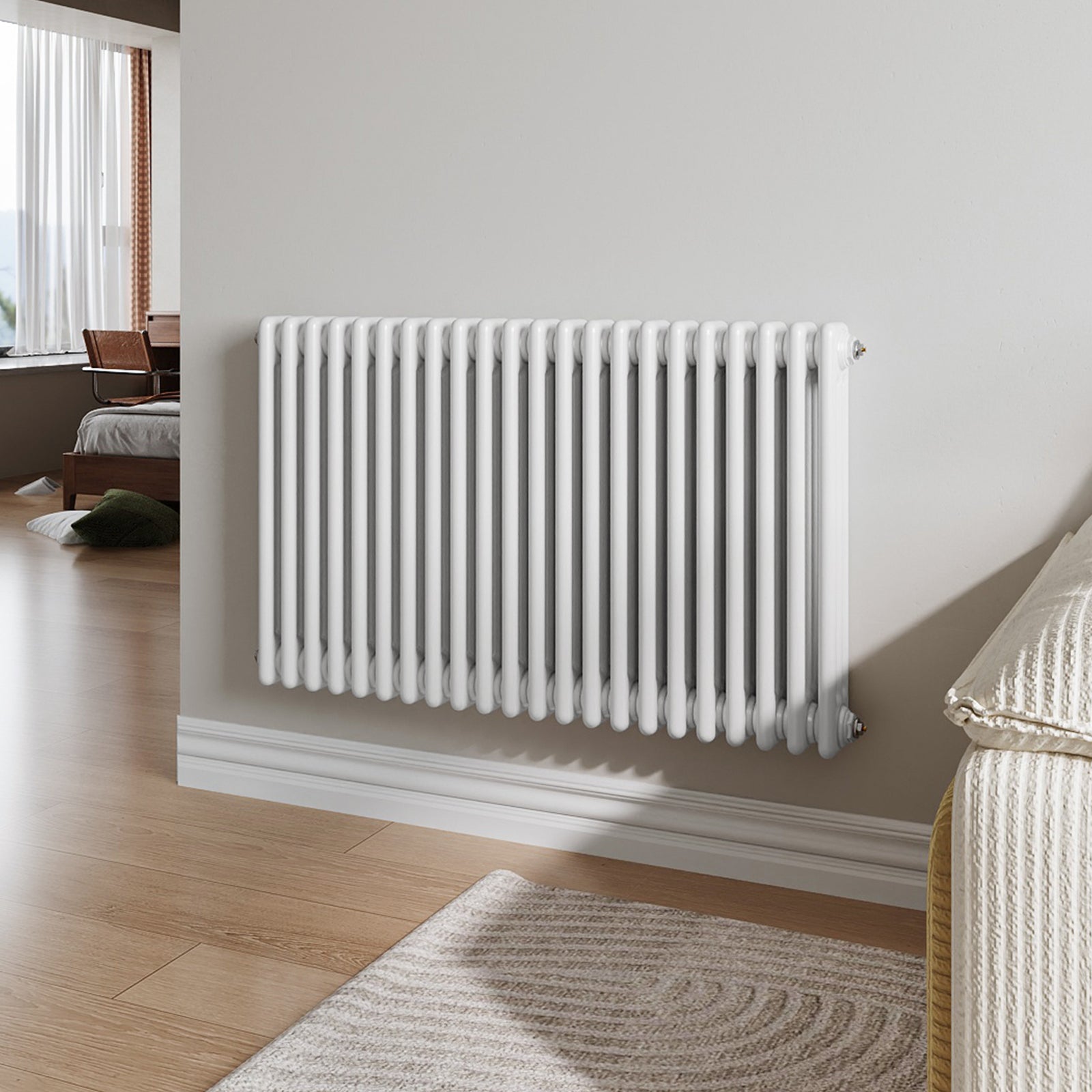 6155 Btu Horizontal 3 Column Radiator