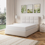 Richwood Fabric Ottoman Bed Frame | Double | Beige