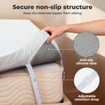 Lavio 4 Inch Memory Foam Mattress Topper Cooling Small Double Pressure Relief