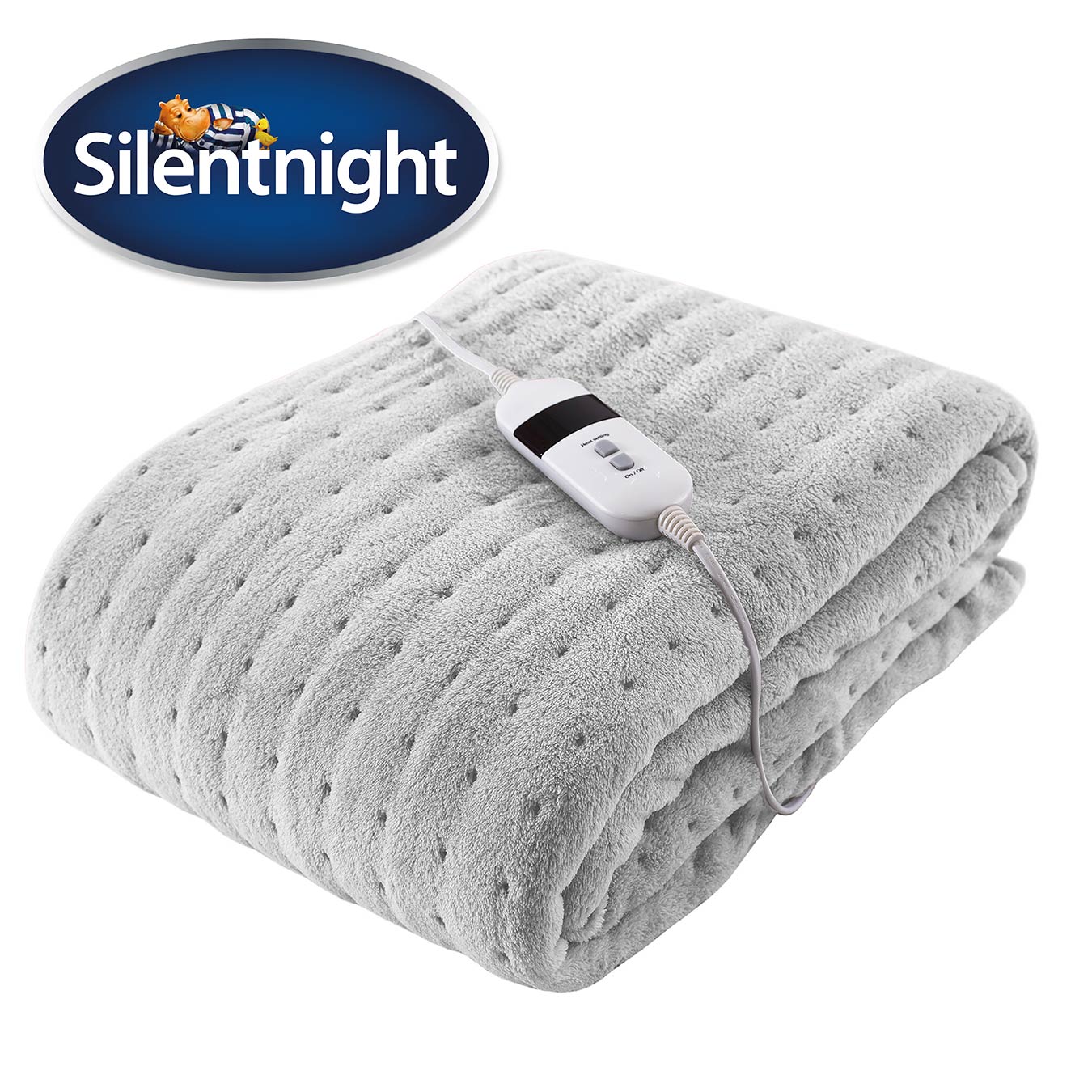 Comfort Control Heated Throw | Gray