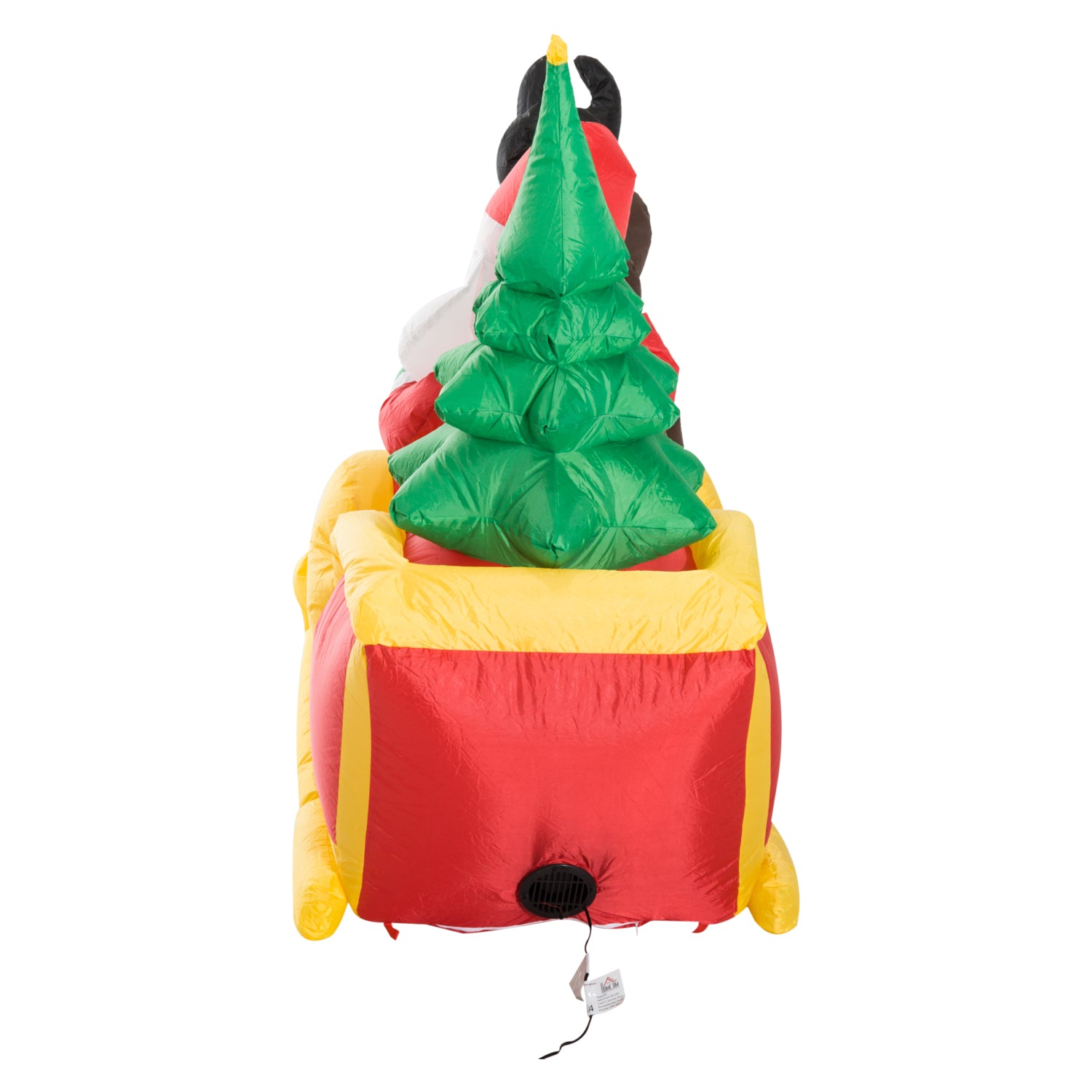 2ft Inflatable Self Santa Sleigh Reindeer Christmas