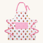 Pink Cupcake Cotton Apron