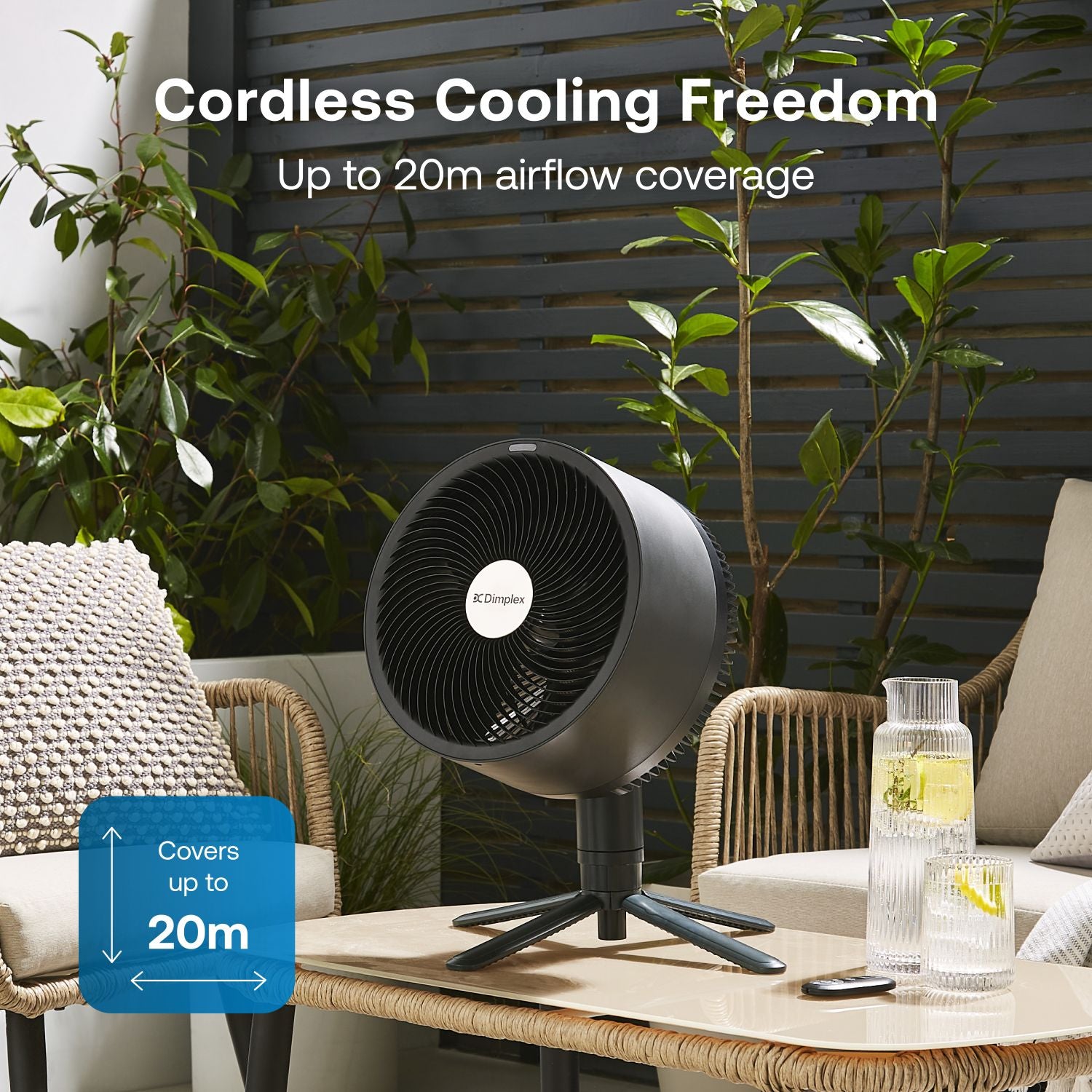 Duocool Cordless Smart 2-in-1 Fan