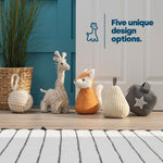 Livivo Weighted Rope Knot Door Stopper With Carry Handle