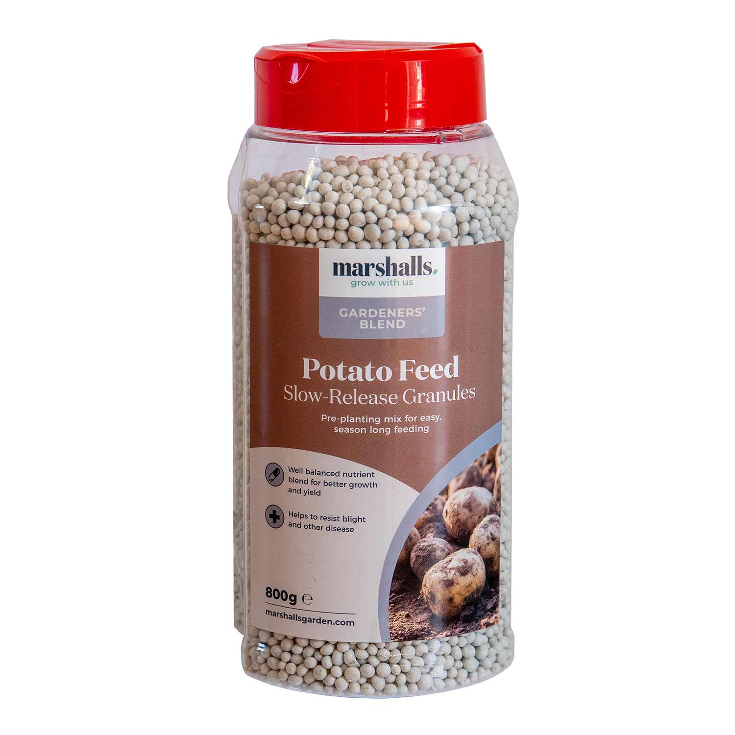 Concentrated Slow-release Potato Feed Granules 800g Tub | Set-of-1