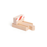 Bigjigs Toys 6 End Of Track Buffer Pieces for Wooden Train Sets