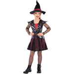 Girls Punk Witch Costume | Small