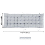 Sun Lounger Cushion For Garden Patio Chair Replacement, 160cm W X 50cm D