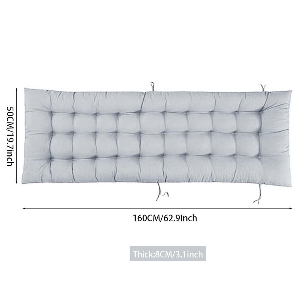 Sun Lounger Cushion For Garden Patio Chair Replacement, 160cm W X 50cm D