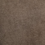 Fabric Sofa 3 Seater Sofa With Throw Pillow | One Size | Brown