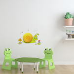 Snail Led Childrens Lamp Charming Fun Night Light Ultra Low Consumption 0.6w Colourful Wall Decals Create A 3d Effect