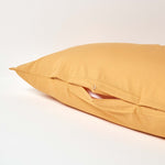 Egyptian Cotton V Shaped Pillowcase 200 Tc | V Shape | Mustard