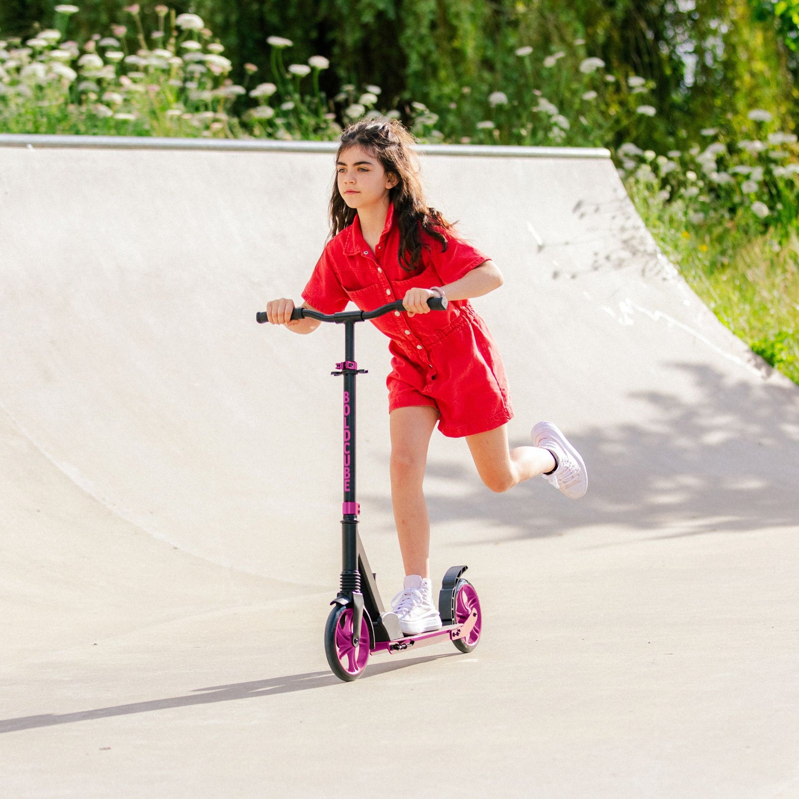 Big 2 Wheel Scooter | Magenta