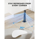 45W Quiet Tower Fan with Remote Control, Portable Fan, Oscillating Cooling Fan for Bedroom, Living Room