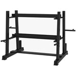 3-tier Dumbbell & Kettlebell Rack
