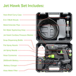Jet Hawk Cordless Portable Pressure Washer | Green