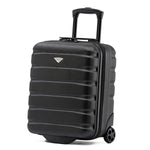 45x36x20cm Easyjet Free Cabin Bag 2 Wheel Suitcase Hard Shell Carry On | Cabin | Black