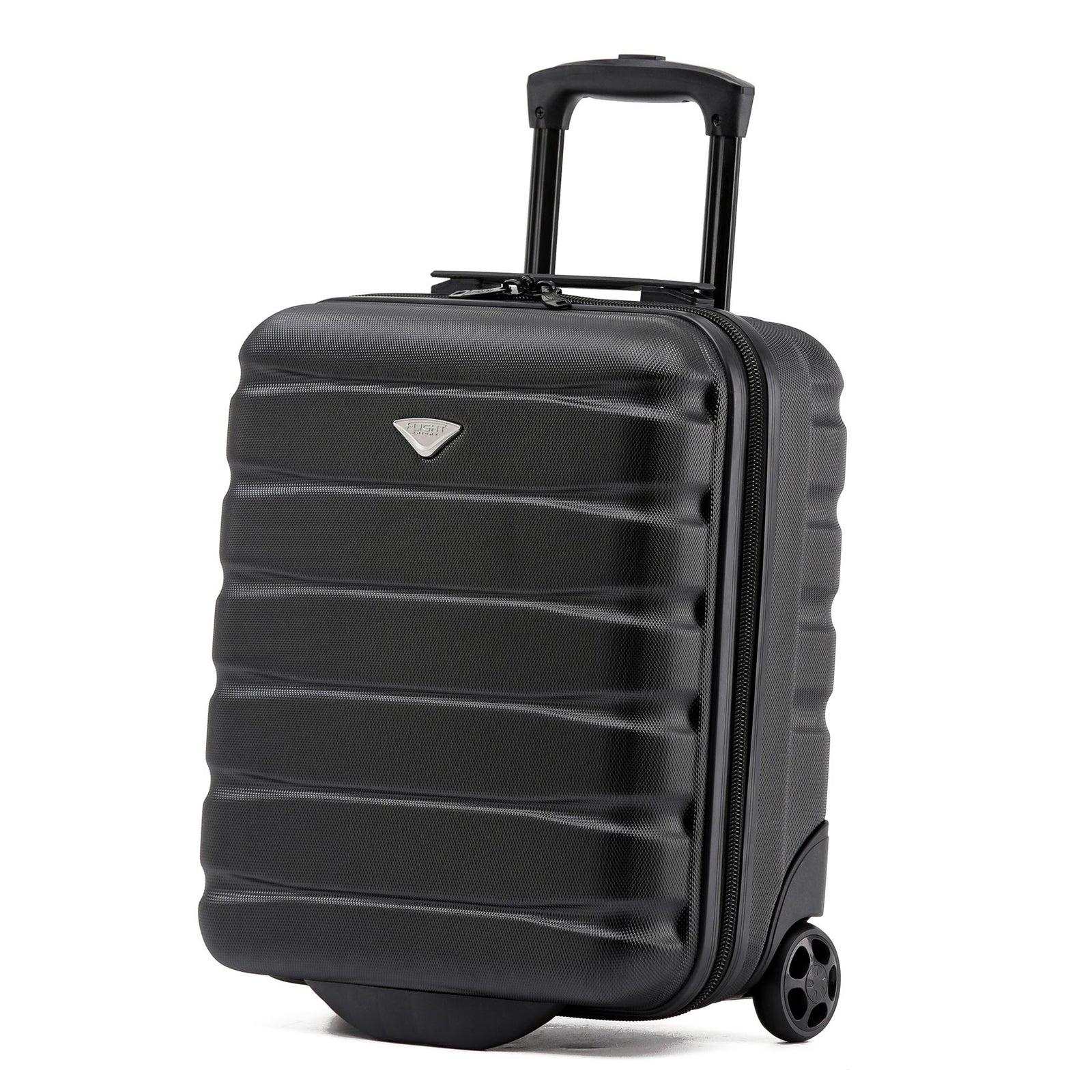45x36x20cm Easyjet Free Cabin Bag 2 Wheel Suitcase Hard Shell Carry On | Cabin | Black