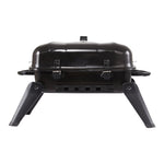 Portable Charcoal Bbq Grill – Outdoor Patio & Camping Stove With Large Cooking Area, Adjustable Charcoal Pan, Black