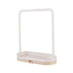 Hanging Bathroom Kitchen Sinktidy Box Hot Rag Storage Rack, Beige