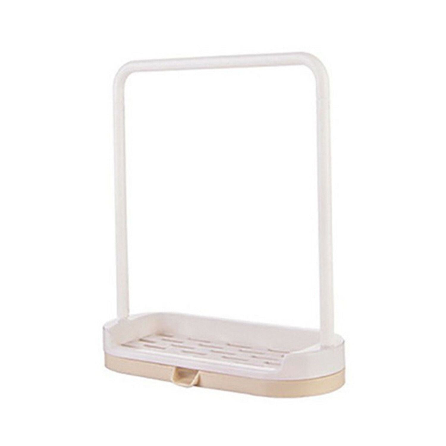 Hanging Bathroom Kitchen Sinktidy Box Hot Rag Storage Rack, Beige
