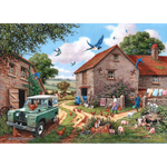 Farmer's Wife - Big 500 Piece Jigsaw Puzzle For Adults, With Extra Large Pieces