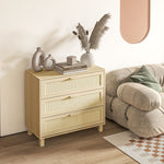3 Drawer Cabinet Storage Cupboard Sideboard Organiser