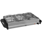 4 Tray Electric Food Warmer Buffet Server Adjustable Temp