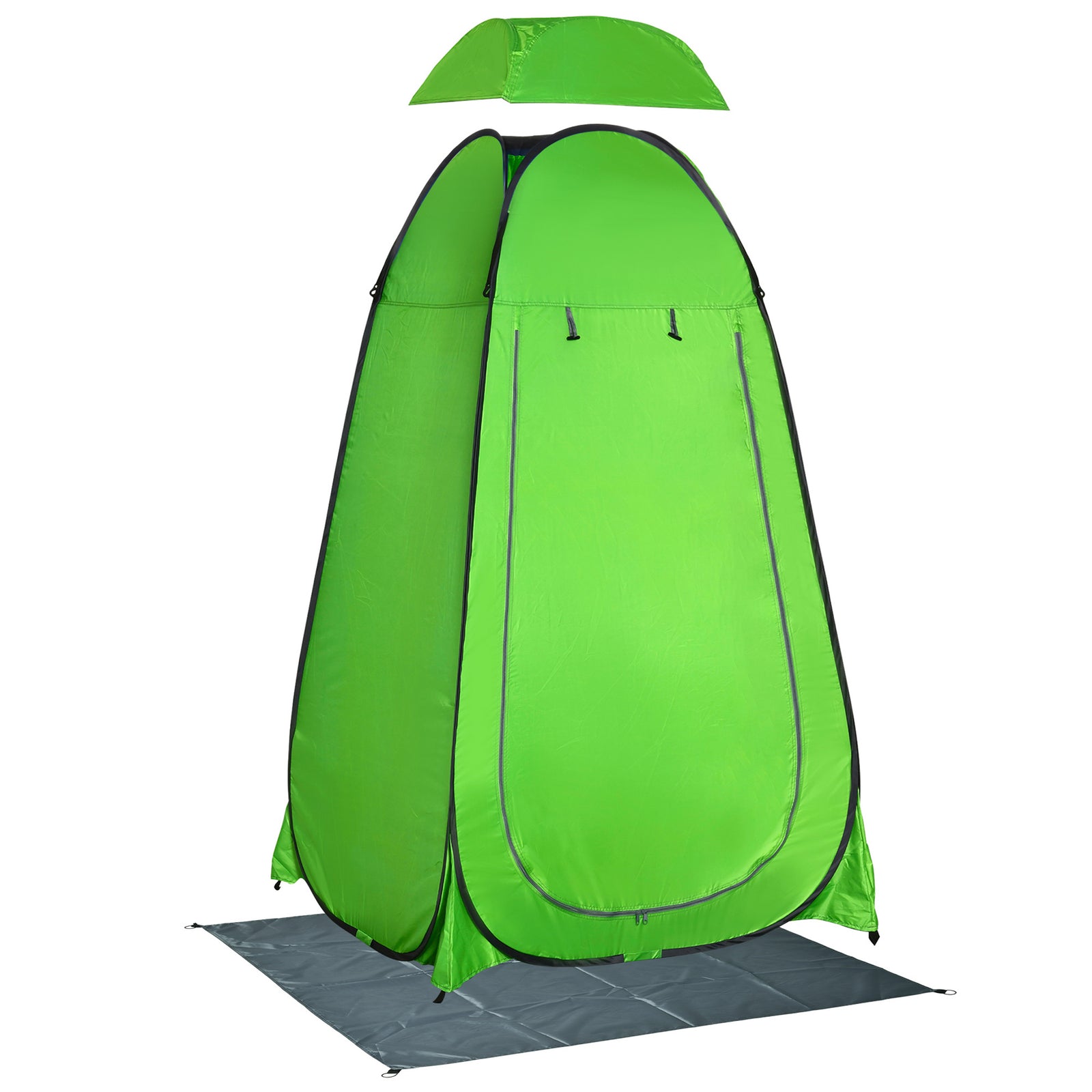 Camping Shower Tent W/ Pop Up Design, Outdoor Dressing Room