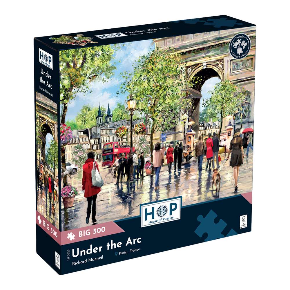 Under The Arc Big 500 Jigsaw Puzzle