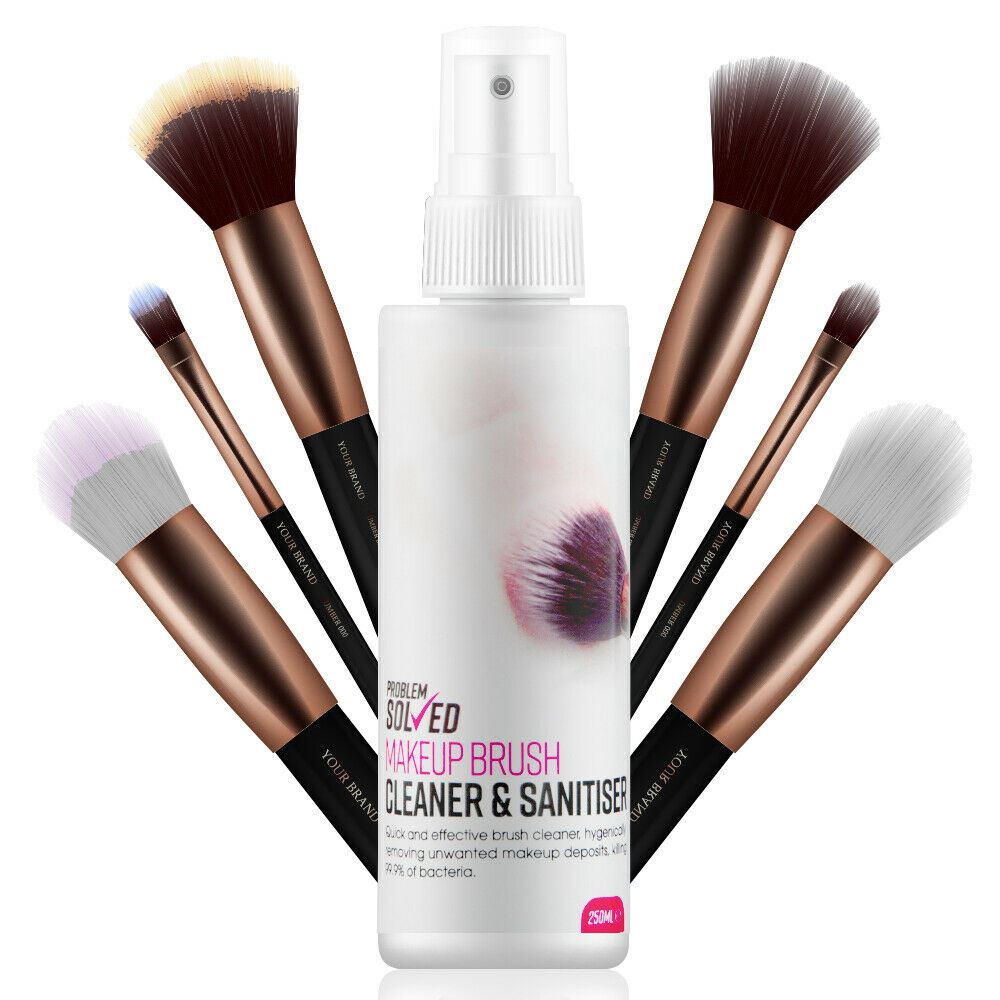 Anti Bacterial Make Up Brush Cleaner Spray, 250ml