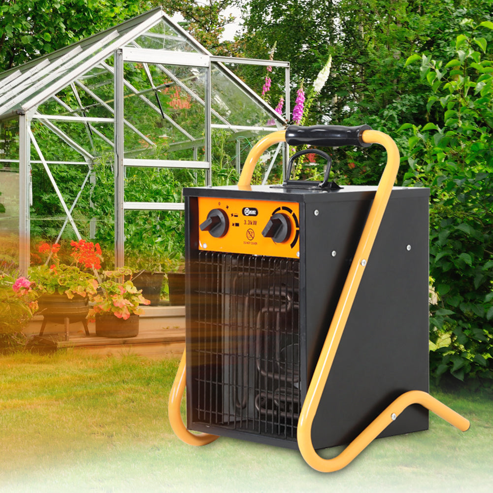 3.3kw Electric Fan Heater For Garage And Workshop