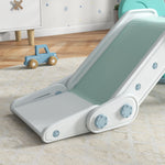Foldable Kids Slide, Baby Slide For 1.5-3 Years | Green