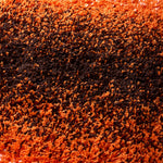 Blended Thick Shaggy Fluffy Deep Pile Living Room Rug | 80cm x 150cm | Orange