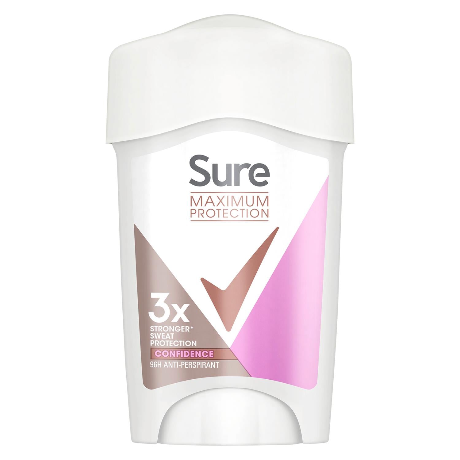Women Maximum Protection Anti-perspirant Deodorant Cream, 45ml, 3pk | 3