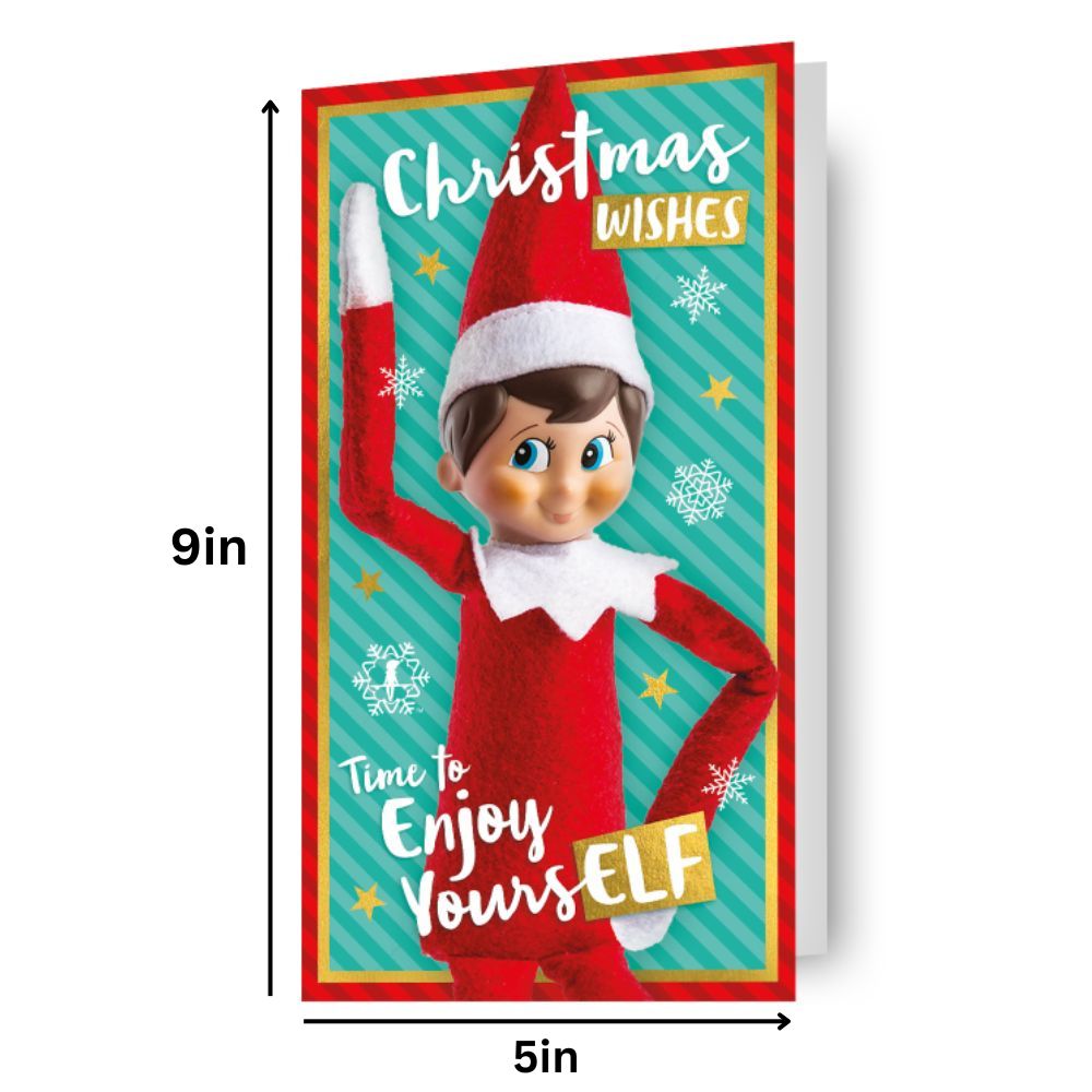 Time To Enjoy Yours-elf' Christmas Card Official Product