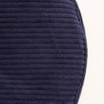 Frankie Cord Bean Bag Pouffe | Navy Blue