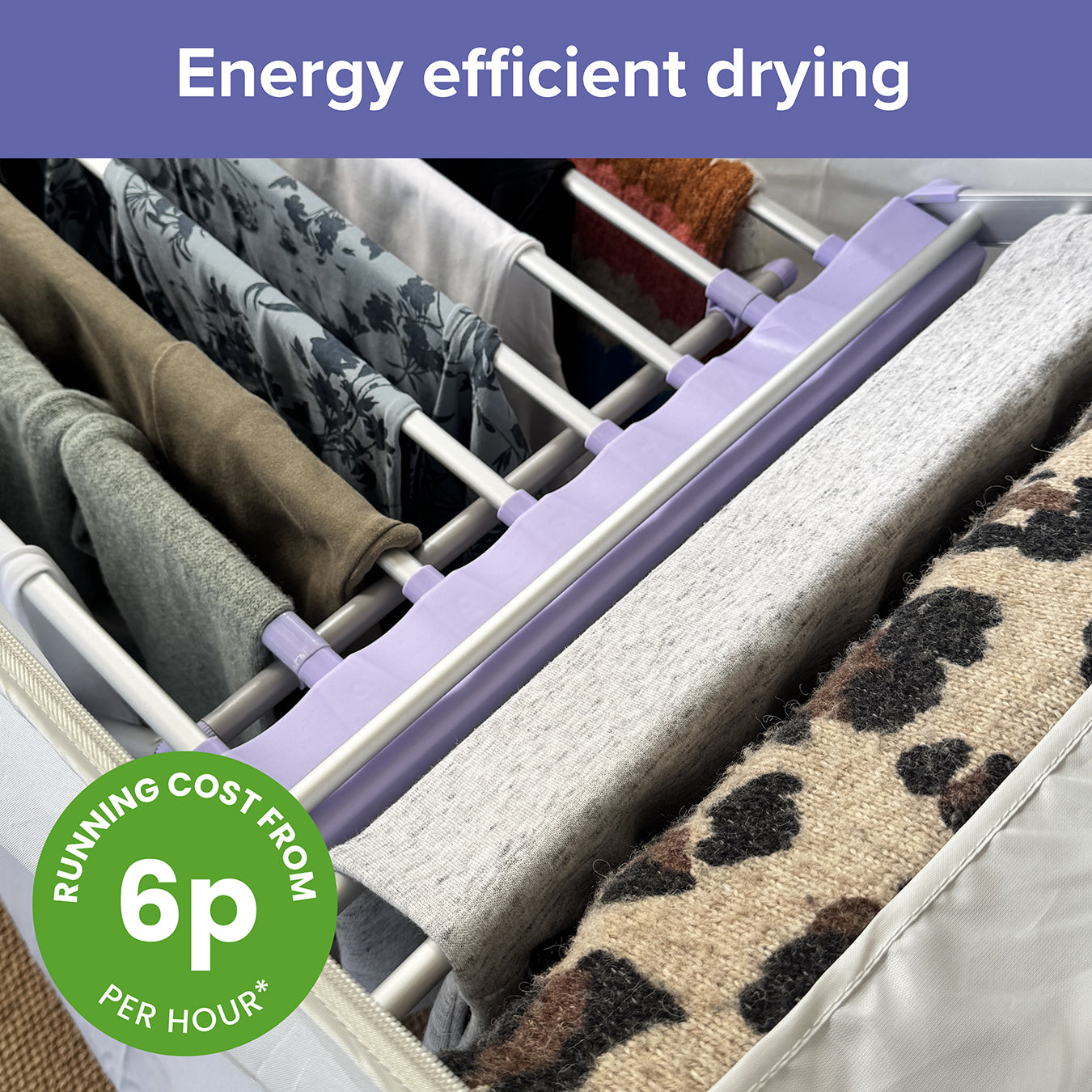 Speedi Dry Winged Heated Airer with Bonus Insulating Cover