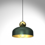 Harald Pendant Lamp 1xe27 A Stylish Hand Made 30cm Lamp | Green