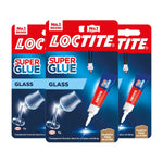 Glass Bond High-quality Super Glue For Durable Glass Repairs, 3g | Set of 3