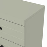 3+3 Drawer Chest - Storage Dresser For Bedroom | Green